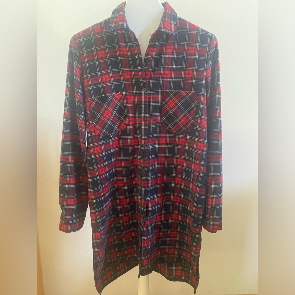 Flannel Jacket/Dress